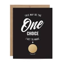 I am talking about these black cards you can scratch with a small stick to make colours appear. One Choice Scratch Off Card Hello Bride