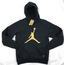 Black And Gold Jordan Hoodie Mens Pin On Fa Hion