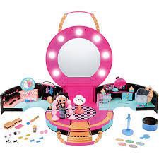 Lol dolls play doh molds & lol surprise opening confetti pop pearl surprise glitter lil sisters pets. L O L Surprise Salon Playset L O L Mytoys