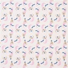 Light Cream Fabric With Mermaid By Dear Stella Usa Modes4u Dear Stella Mermaid Fabric Fox Fabric