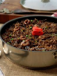 Riz Djon Djon Riz Haitien Riz Djondjon Cuisine Antillaise Cuisine Haitienne