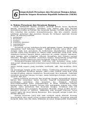 Maybe you would like to learn more about one of these? Bab 6 Doc 6 Memperkokoh Persatuan Dan Kesatuan Bangsa Dalam Konteks Negara Kesatuan Republik Indonesia Nkri A Makna Persatuan Dan Kesatuan Bangsa Course Hero