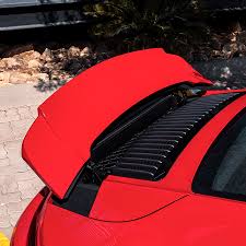 The 991.2 ducktail ensures the best possible aerodynamic properties and is at the same time a beautiful oem+ design element that gives your porsche a unique appearance. 991 2 Carrera Ducktail Evo P991 42 3022 Vag Motorsport