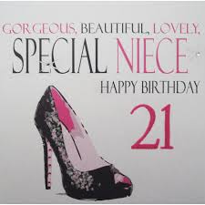 Dear niece, you should know that as you are surrounded by your. White Cotton Cards Gorgeous Special Niece Happy Birthday 21 On Onbuy