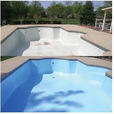 How to paint an inground swimming pool; Open Box Smart Seal Dura Seal Epoxy Pool Paint Blue Heaven 1 Gallon Pool Supplies Canada
