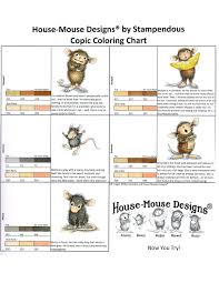 house mouse designs coloring guide