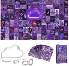 Tons of awesome purple aesthetic collage wallpapers to download for free. Buy Aesthetic Aurora 85 Pcs 4x6 Photo Wall Collage Kit Aesthetic Posters Cloud Led Lights For Bedroom Picture Collage Kit For Wall Aesthetic Indie Room Decor Neon Signs Double Sided