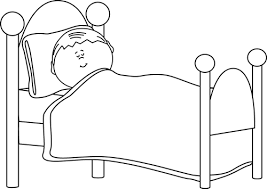 Bed Clipart Black And White Png Clip Art Black And White Black And White Child Sleeping Clip Art Black And White Child Kids Sleep Clip Art Art