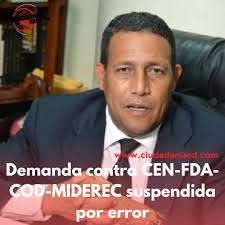 El Dr. Tomás Castro Monegro presentó hoy ante la 1ra Cámara Civil y  Comercial una demanda en referimiento contra los integrantes actuales del  Comité Olímpico Dominicano (COD), el Comité Nacional de Deportes (