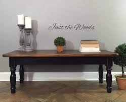 Distress your coffee table top by creating dings, dents and scratches to give it a more aged appearance. The Best Black Distressed Painted Furniture Makeovers