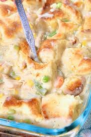 Chicken Pot Pie Casserole With Biscuits Alyona S Cooking Recipe Chicken Pot Pie Recipes Easy Chicken Pot Pie Recipes