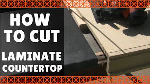 Formica countertop lamination is economical, durable, easy to clean and best of all relatively easy to install. How To Cut Laminate Countertop Diy Youtube