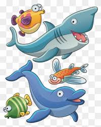 Free Png Sea Animals Clip Art Download Pinclipart
