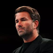 The most embarrassing thing.' Eddie Hearn heaps the pressure