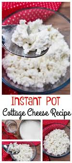 Instant Pot Cottage Cheese Recipe Recipe Cottage Cheese Recipes Instant Pot Dinner Recipes Instant Pot Yogurt