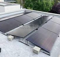 No penetration easy install solar ballasted roof mounting ...