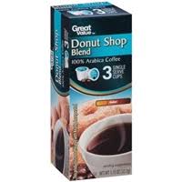 We did not find results for: Great Value Donut Shop Blend 100 Arabica Coffee 1 15 Oz Box Allergy And Ingredient Information