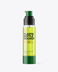 Download Clear Airless Pump Bottle Mockup In Bottle Mockups On Yellow Images Object Mockups