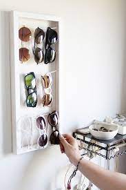 Decluttering, organizing, paper, closets, moves, and staging. 13 Cool Diy Sunglasses Organizers And Holders Shelterness