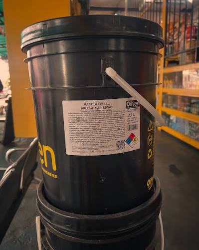 OILVEN SUPER DIESEL DUAL CF/SN 15W40 PAILA 19L