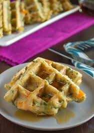 Savory Veggie Waffles Recipe Healthy Waffles Waffle Maker Recipes Waffle Recipes