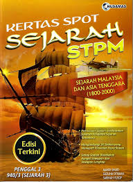 Dec 03, 2017 · kerja kursus bagi kertas pentaksiran berasaskan sekolah (pbs) sejarah stpm (940/4) merupakan salah satu komponen sukatan pelajaran sejarah stpm (940). Stpm Kertas Spot Sejarah Stpm Penggal 3 Edisi Terkini