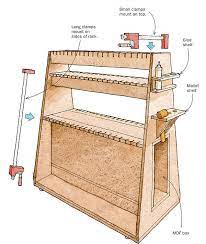 By april wilkerson on october 16, 2018. Efficient Glue Ups With A Rolling Clamp Rack Finewoodworking