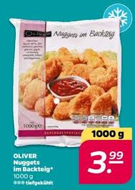 Consultez l'offre nuggets de poulet dans netto à partir du dossier actuel. Oliver Nuggets Im Backteig 1000g Angebot Bei Netto