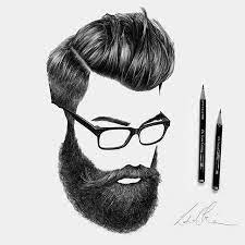 Instagram Photo By Bearded Villains Jun 3 2016 At 5 27am Utc Beard Art Beard Drawing Hair And Beard Styles
