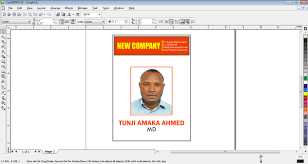 Simply print, get same day shipping or print from home. How To Design Id Card In Coreldraw Free Tutorials For Beginners