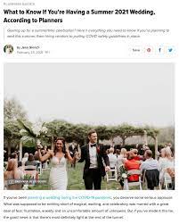So see what auspicious marriage date in 2021 suits you both and on that date fix your wedding. Wedding Wire What To Know If You Re Having A Summer 2021 Wedding Ang Weddings And Events