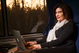 This Amtrak rider is writing best-selling sex scenes in the seat next to you