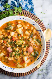 Cook for 10 minutes or until the vegetables are tender. Moroccan Chickpea Soup Food With Feeling