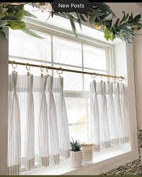 Pin By Loveyourskintraci On Kitchen Cafe Curtains Kitchen Cafe Curtains Farmhouse Window Treatments