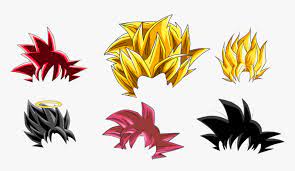 Here is a dragonball z font, finally one on the web. Dbz Hair Png Dragon Ball Hair Png Transparent Png Kindpng