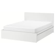 Ikea Us Furniture And Home Furnishings In 2020 High Bed Frame Bed Frame With Storage Malm Bed Frame