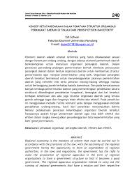 Artikel ini membehas secara lengkap dari pengertian asas struktur / bentuk kelebihan kekurangan. Pdf Konsep Ketatanegaraan Dalam Penataan Struktur Organisasi Perangkat Daerah Di Tinjau Dari Prinsip Efisien Dan Efektif