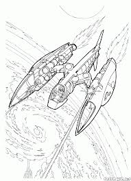 Star wars rebels kanan coloring page. Coloring Page Space Fighter