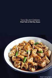 Tahu Gejrot Cirebon Fried Tofu In Chili Soy Sauce