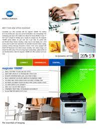 The application also enables you to perform actions such as scanning documents and images, printing scanned content and to scan to clipboard. Konica Minolta Magicolor 1690mf Specifications Pdf Download Manualslib