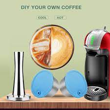 Maybe you would like to learn more about one of these? Refillable Stainless Steel Metal Reusable Dolce Gusto Capsule Silicone Cover Dolci Gusto Coffee Machine Coffee Spoon With Clip Coffee Filters Aliexpress