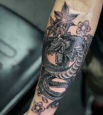 Dragon ball z shenron tattoo sleeve. Matt Huerta Certified Tattoo Studios