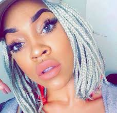 If a man's hair reaches the chin, it may not be considered short. Hairspiration The Box Braided Bob Un Ruly