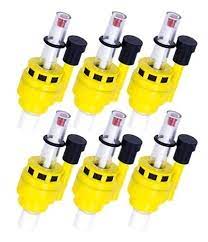Ez Battery Check 6 12v Deep Cycle Battery Caps With Water Level Monitor 6 Pack Deep Cycle Battery Marine Batteries Watering