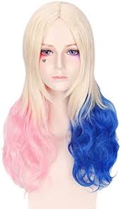 Amazon.co.jp: Eileen Harley Quinzel Cosplay Wig, Heat Resistant Wig,  Disguise Wig, Anime Wig, Cultural Festival (Exclusive Net Included) :  Hobbies