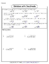 dividing decimals worksheets theworksheets com theworksheets com