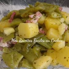 Haricots Plats Pommes De Terre Lardons Recettes Cookeo Pomme De Terre Lardon Plat Pomme De Terre Recette Haricot Plat