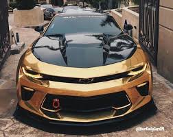 Black And Gold Car Color Custom Gold Black Camaro Camaro Car Camaro Car