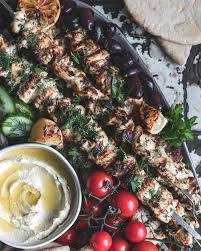 The perfect dinner for your bbq today! Wild Thistle Kitchen Lemon And Herb Grilled Chicken Skewers The Georgetowner