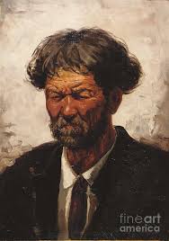 Portrait Of A Man by Ilya Repin